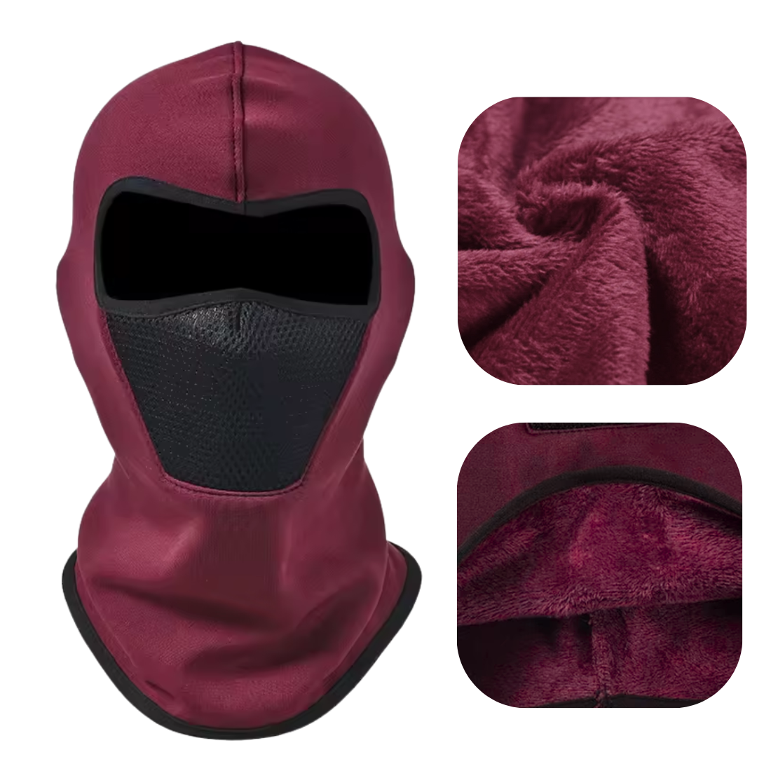 Premium Biker Winter Balaclava – Fleece-Lined, Windproof & Breathable