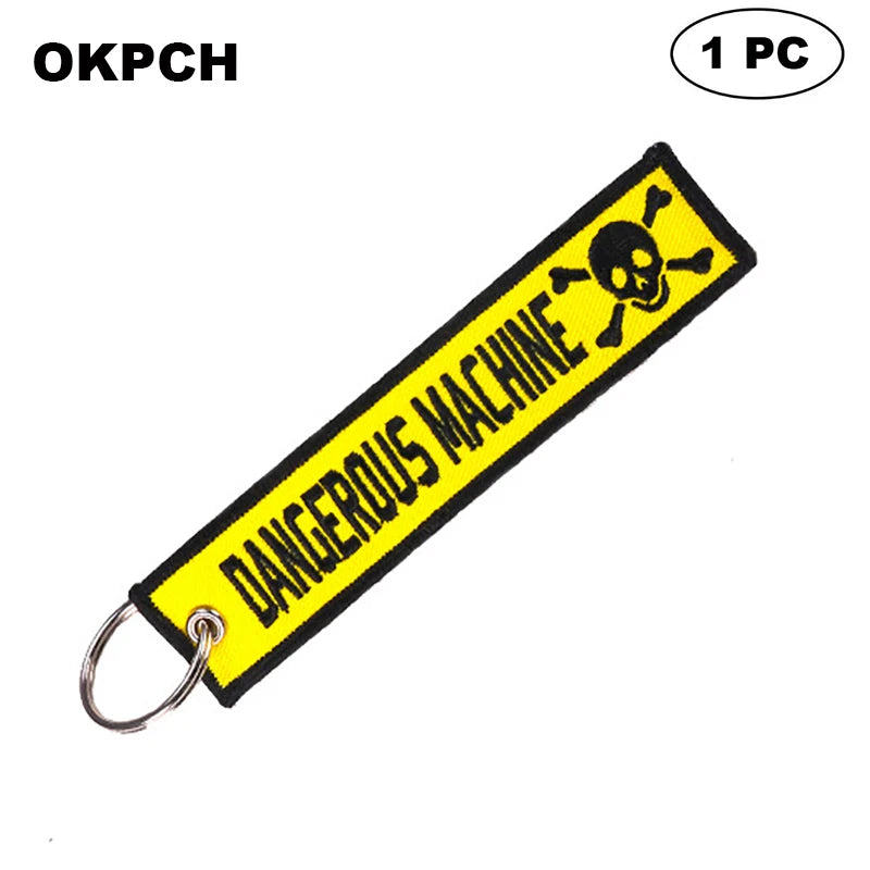Dangerous Machine - Motorcycle Keychain