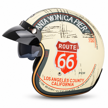 The Rogue Open Face Helmet - DOT & ECE Approved