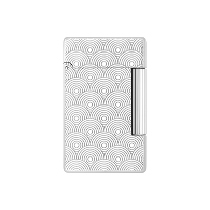 French Seigaiha Wave Pattern Lighter