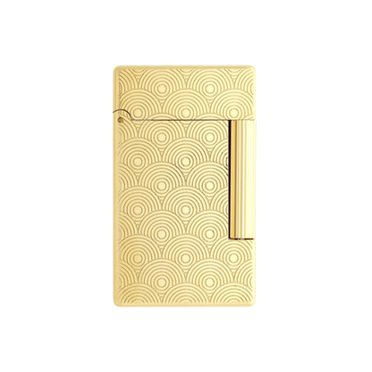 French Seigaiha Wave Pattern Lighter