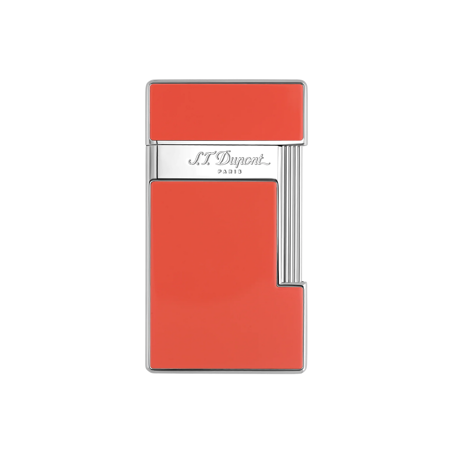 French Lacquer Silver Line Lighter