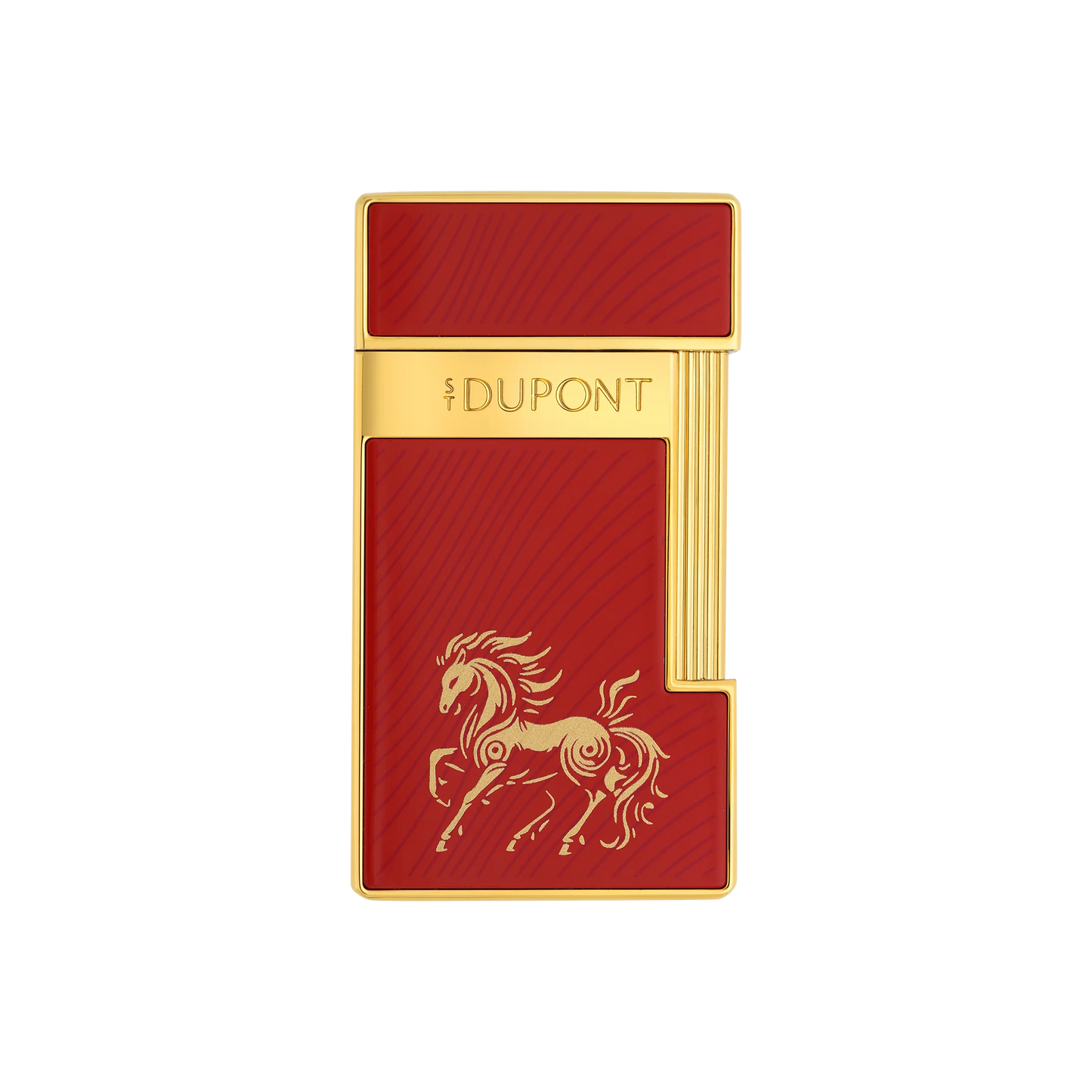 French Crimson Horse Luxury Lighter