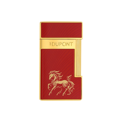 French Crimson Horse Luxury Lighter