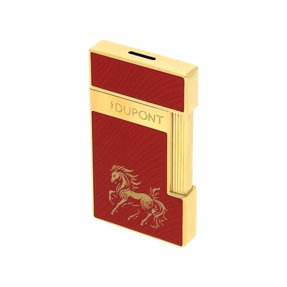 French Crimson Horse Luxury Lighter