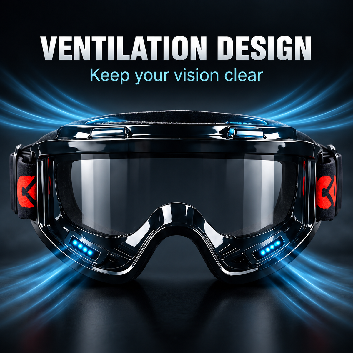 RoadView Motorcycle Goggles