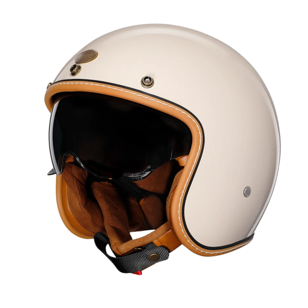 CYRIL B206 Retro Pro Open Face Helmet – DOT & ECE Approved