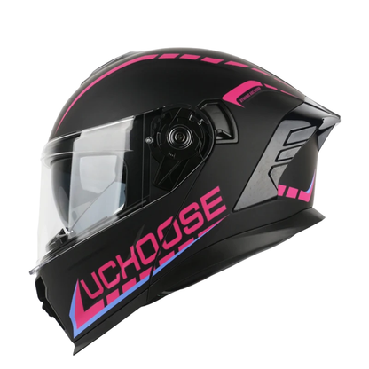 BikerZoneZ Flip-Up Motorcycle Helmet - DOT Certification
