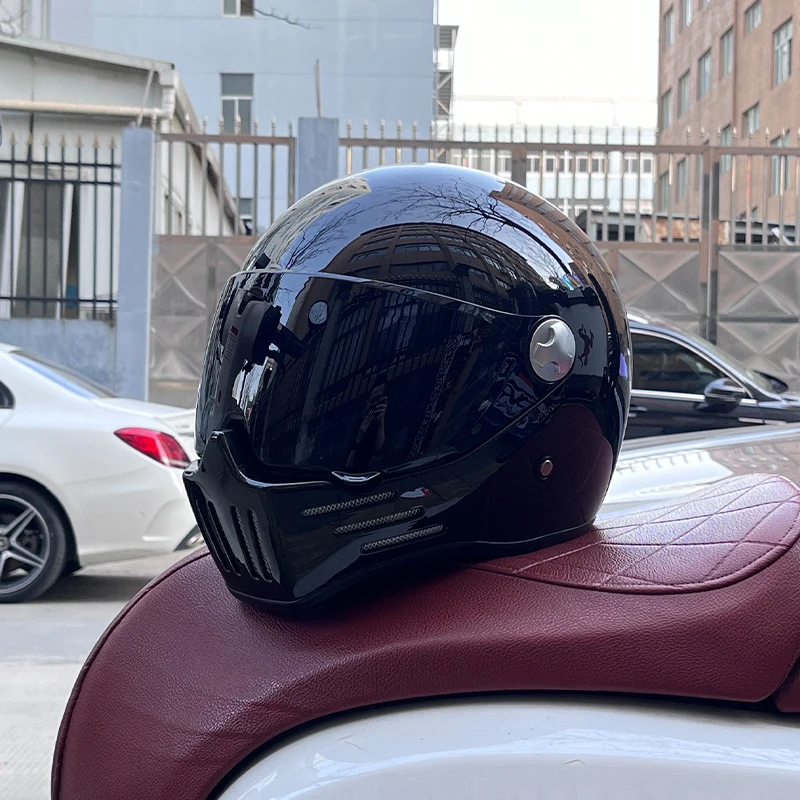 Retro Street Full-Face Helmet