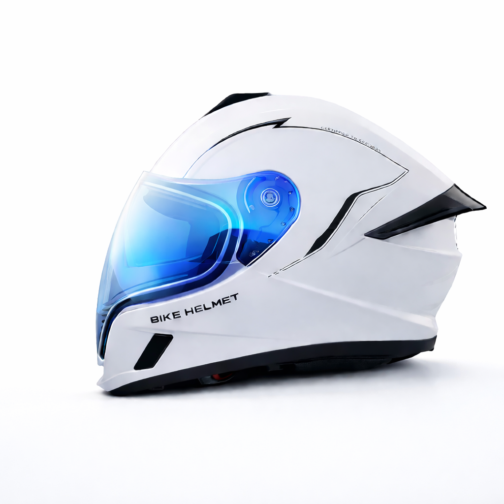 Unisex Full-Face Motorcycle Helmet Certified to DOT & ECE Standards