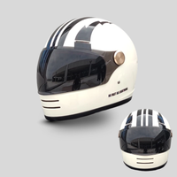 White / Black Stripe