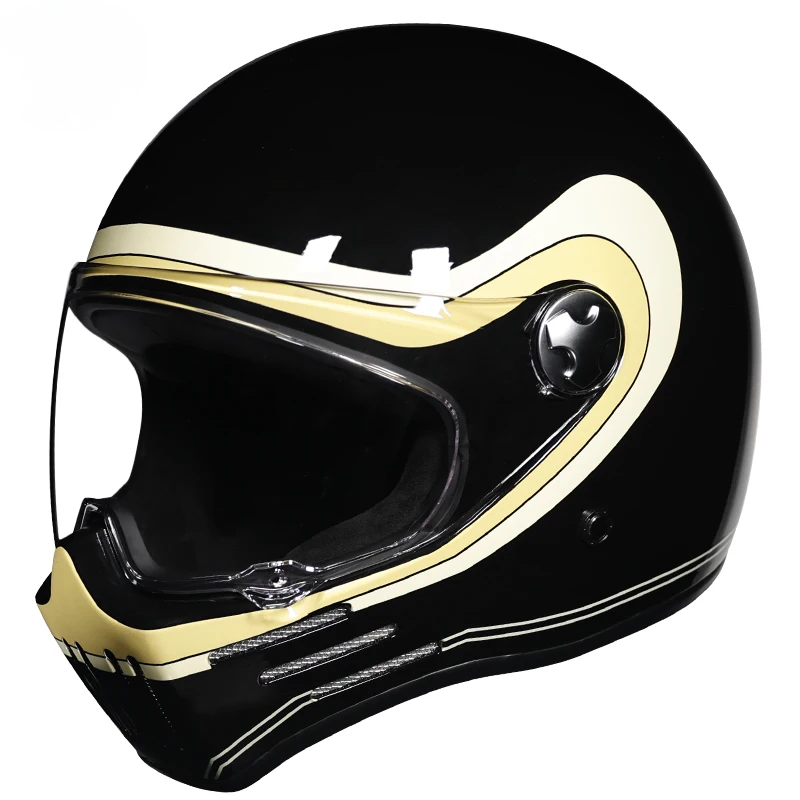 Retro Street Full-Face Helmet