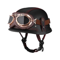 Matte Black + Red Stitching + Goggles 1