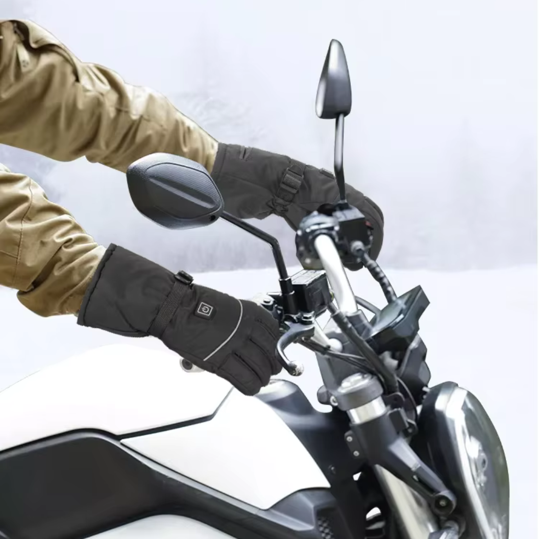 BikerZoneZ Heated Gloves | 360° Warmth Technology