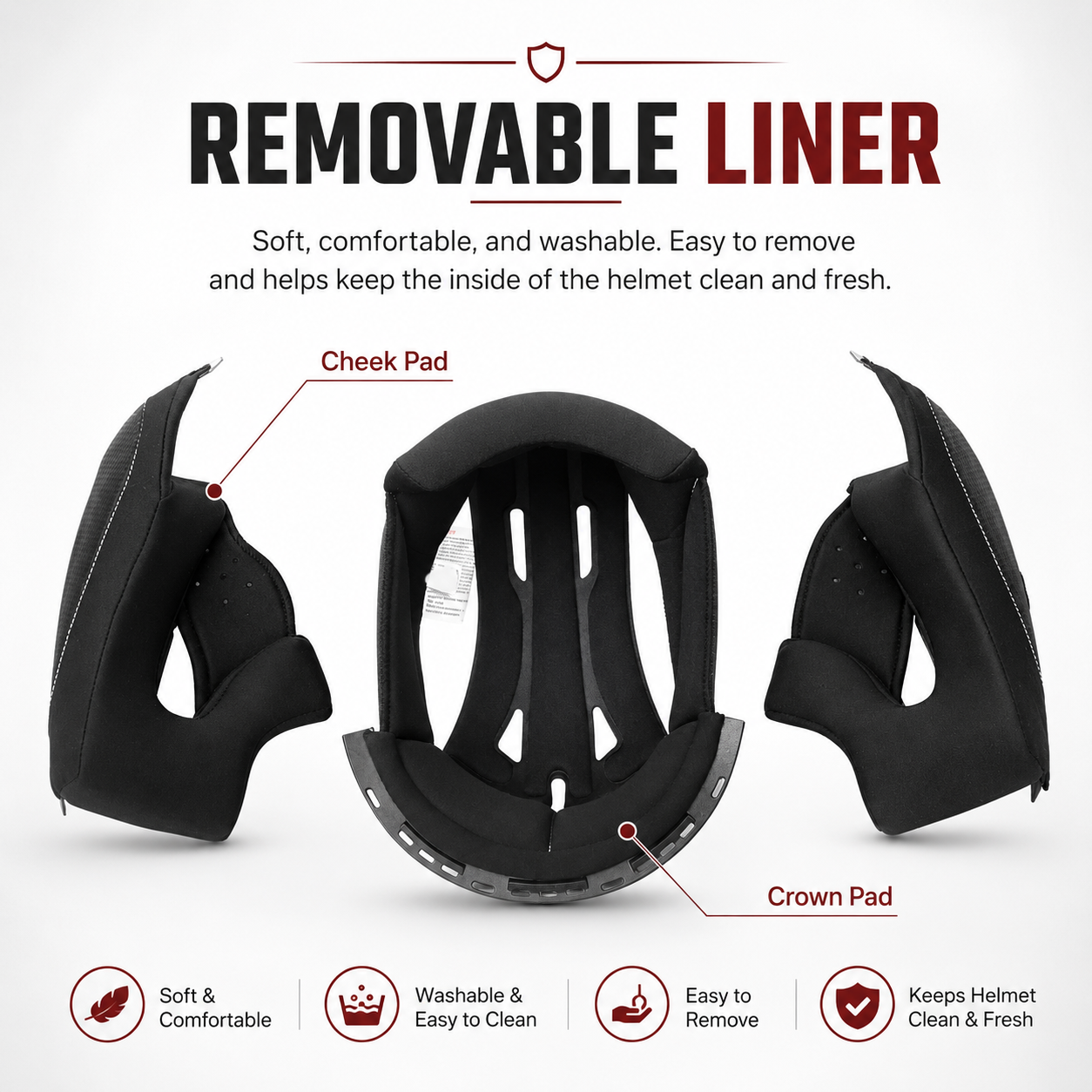 RideLink™ Motorcycle Full Face Helmet - DOT Certified