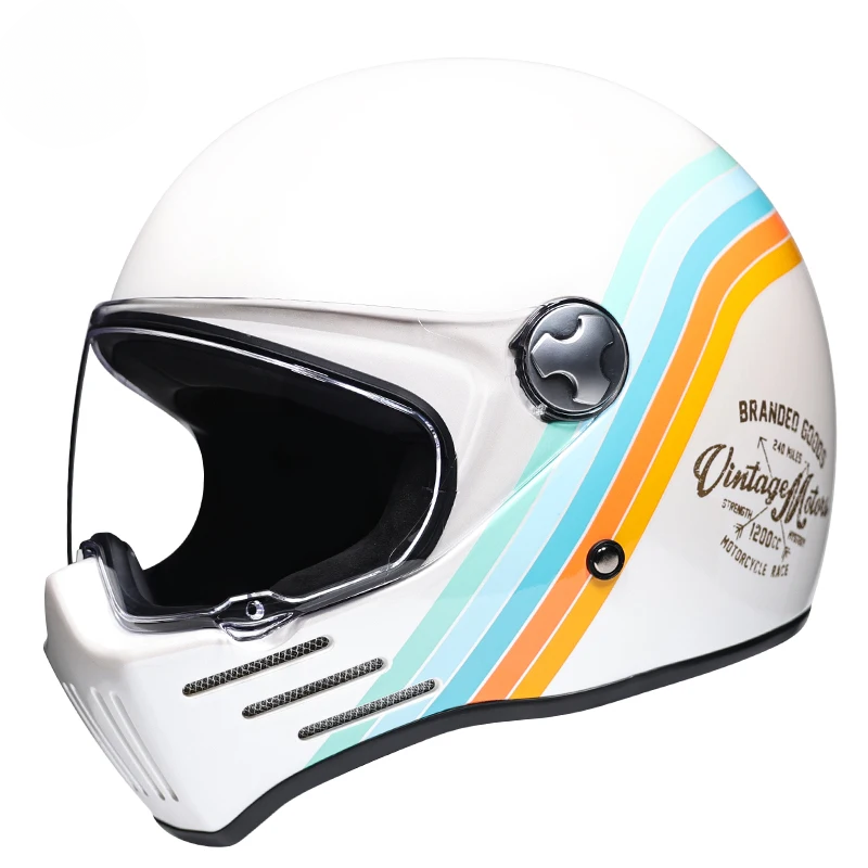 Retro Street Full-Face Helmet