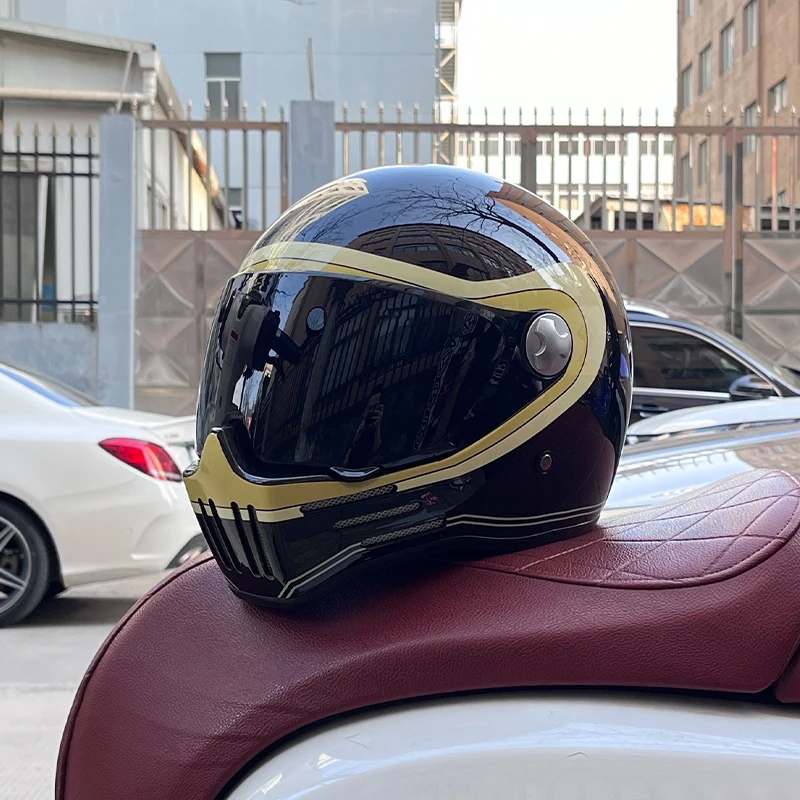 Retro Street Full-Face Helmet