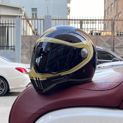 Retro Street Full-Face Helmet