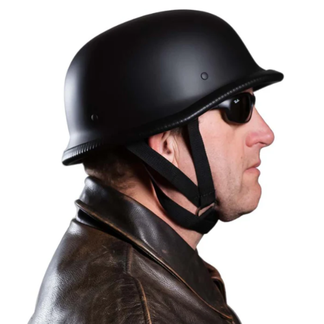 Vintage German Half Helmet | DOT Certified