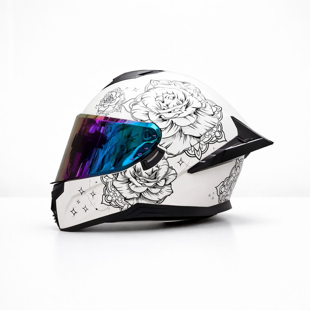 LVS-703 Pro Big Tail Fullface Helmet