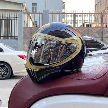 Retro Street Full-Face Helmet