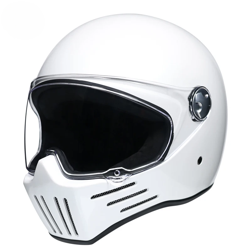 Retro Street Full-Face Helmet
