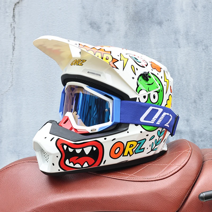 ORZ Full Face Off-Road Motocross Helmet