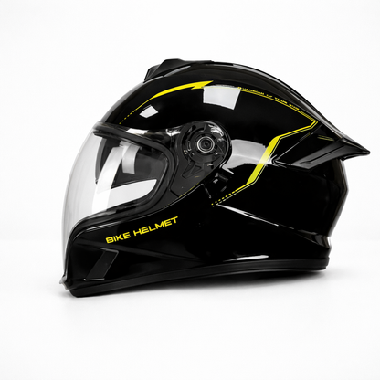 Unisex Full-Face Motorcycle Helmet Certified to DOT & ECE Standards