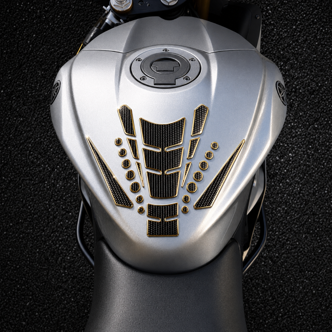 BikerZonez 3D Tank Protector Kit