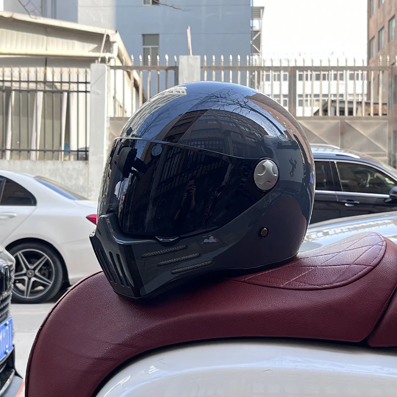 Retro Street Full-Face Helmet