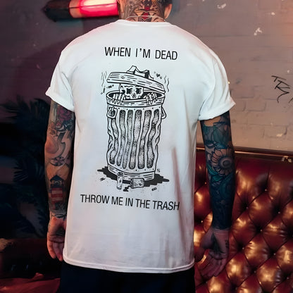 Style and Fashion Graphic Cotton T-shirt For Biker