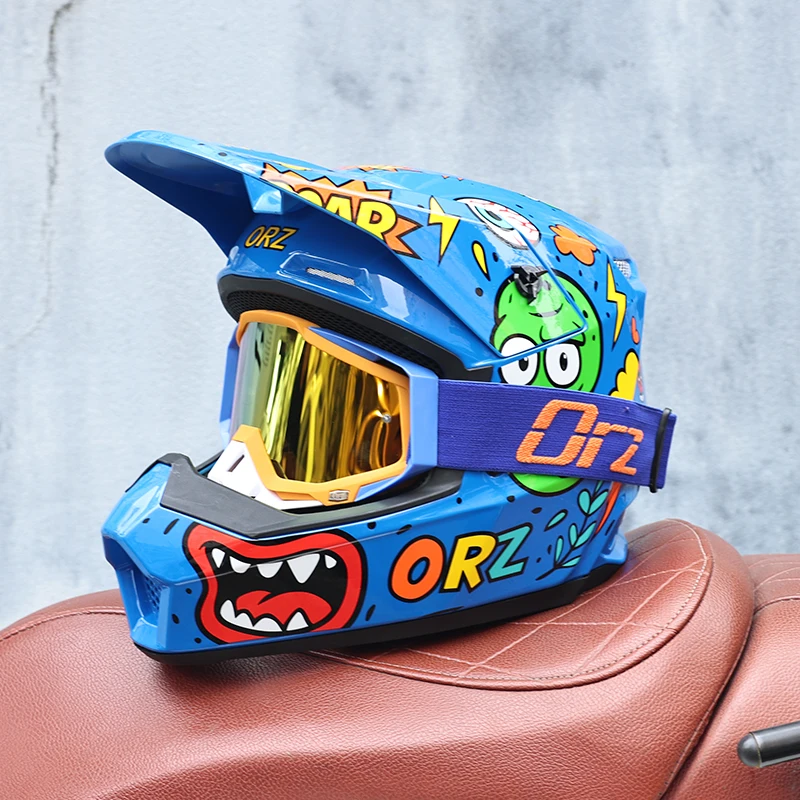 ORZ Full Face Off-Road Motocross Helmet