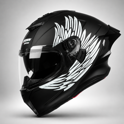 Crown Racing™ Full Face Motorcycle Helmet - DOT Certified