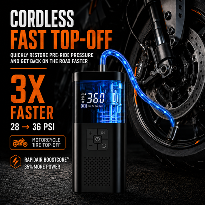 BikerZonez™ RideReady Air Pump