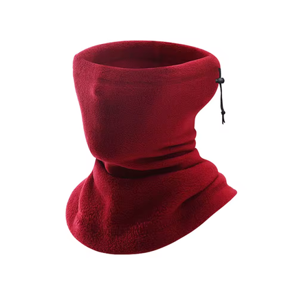 Biker Winter Fleece Neck Cover - Warm, Fleece Lined and Breathable