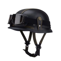 Matte Black + Yellow Stitching + Goggles 2