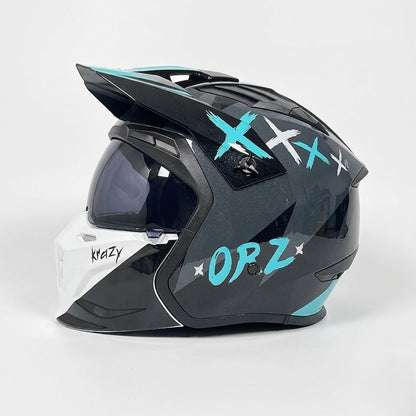 ORZ 163 Pro Retro Helmet - DOT Certified