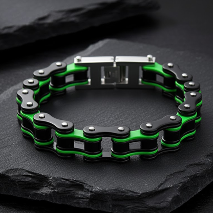 Biker Chain Bracelet – Forged Steel Series