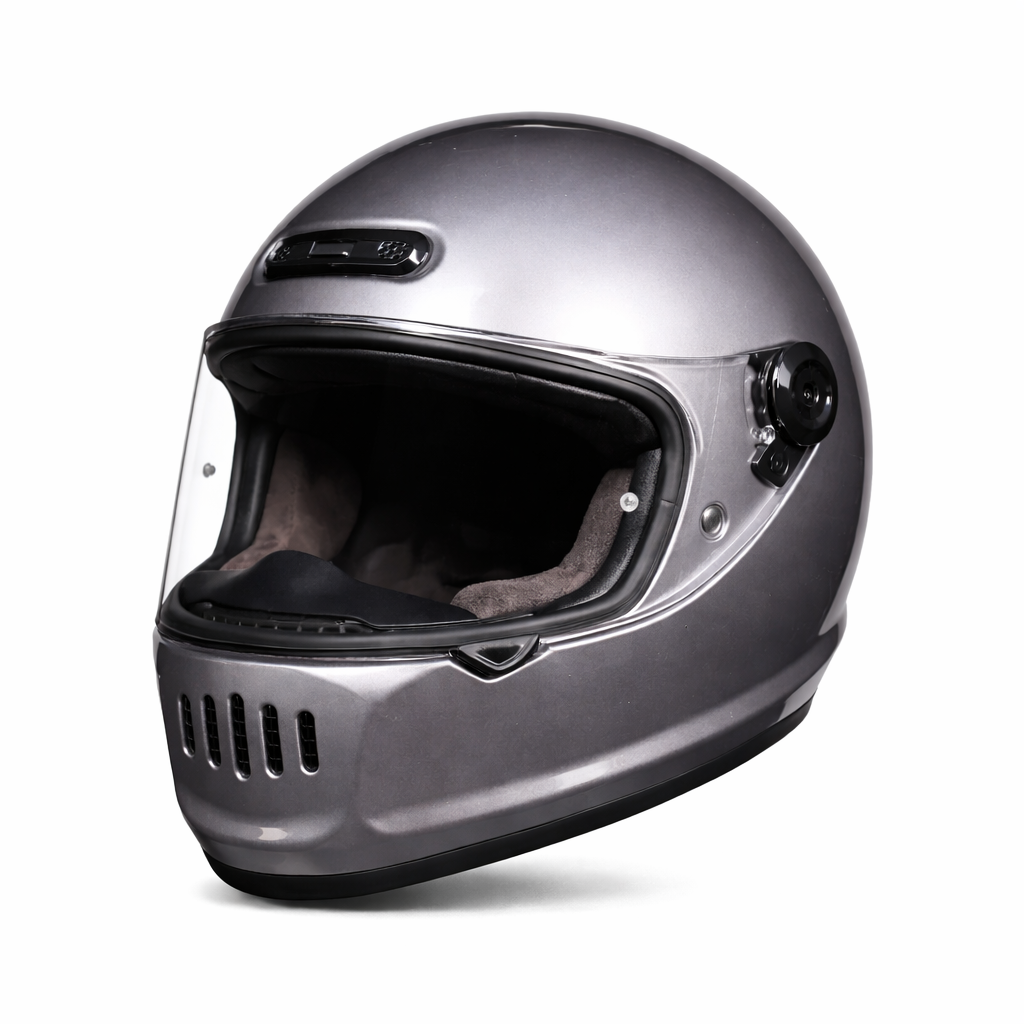 ORZ Classic Design Retro Full-Face Motorcycle Helmet