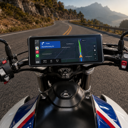 BikerZonez 6.86” Motorcycle CarPlay