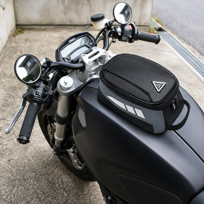 BikerZoneZ Magnetic Hard Shell Tank Bag