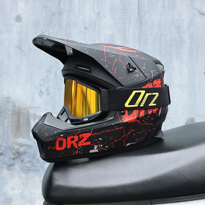 ORZ Full Face Off-Road Motocross Helmet