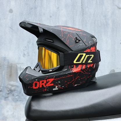 ORZ Full Face Off-Road Motocross Helmet