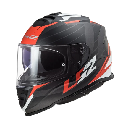 LS2 FF800 IronShell Racing Full Face Helmet - DOT & ECE Approved