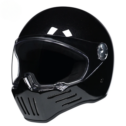 Retro Street Full-Face Helmet