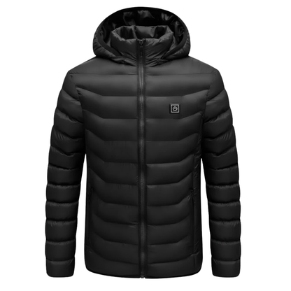 Thermal Heated Puffer Jacket – Waterproof & Windproof