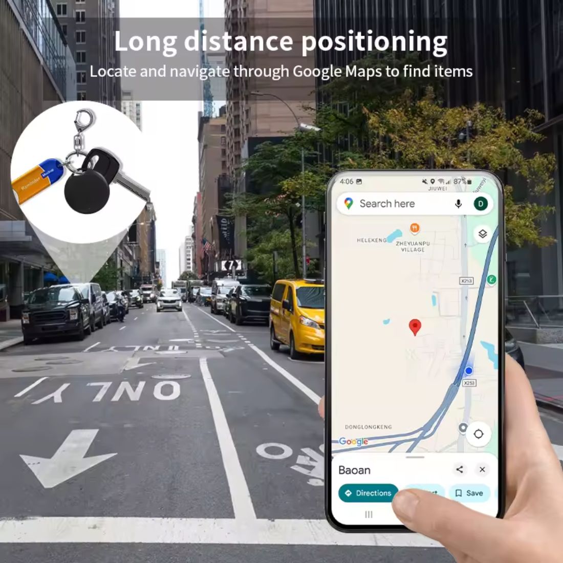 MotoGuard GPS Tracker Tag