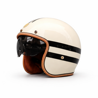 Cream Black Stripe