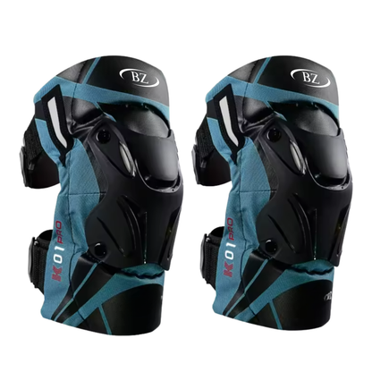 BikerZoneZ Protective Motorbike Knee Pads