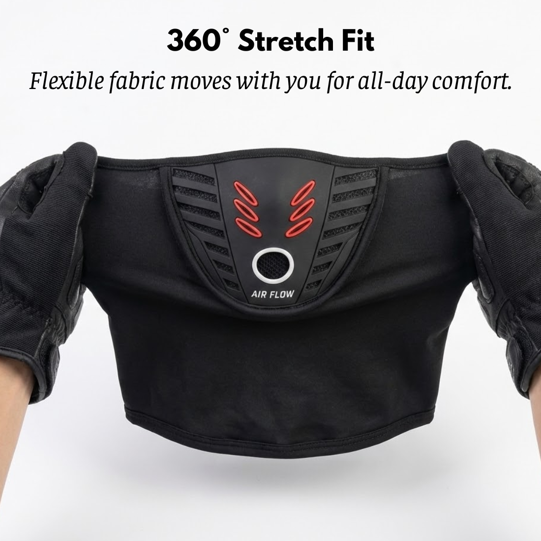 BikerZoneZ Anti-Fog 2.0 Fleece-Lined Winter Balaclava